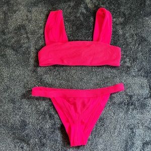 Frankies Bikinis Pink Bikini